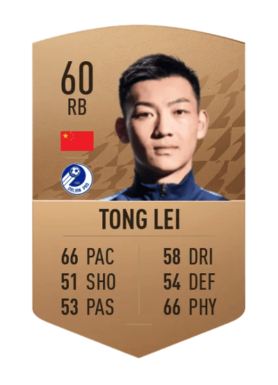 Tong Lei Common 60 OVR