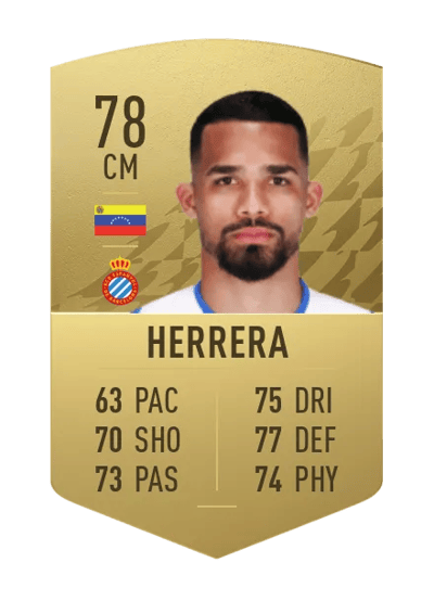 Yangel Herrera Common 78 OVR