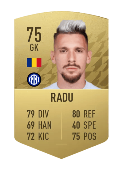 Ionuț Andrei Radu Common 75 OVR