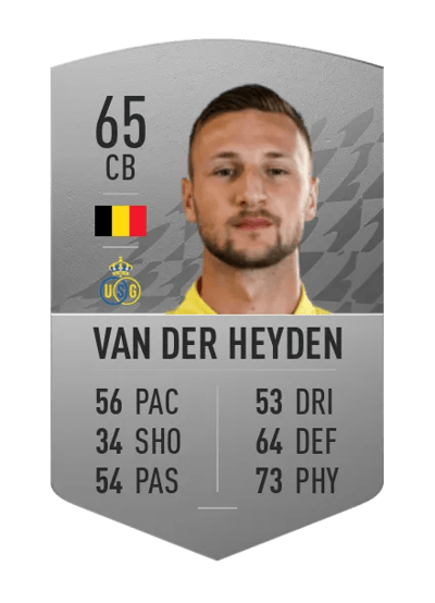 Siebe Van der Heyden Common 65 OVR