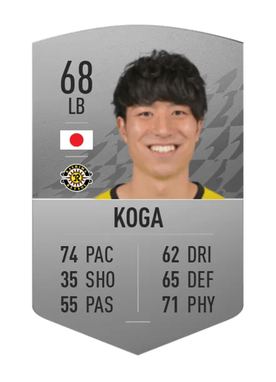 Taiyo Koga Common 68 OVR