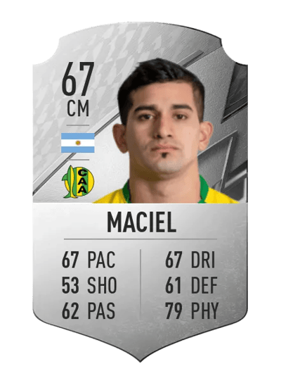 Leandro Maciel Rare 67 OVR