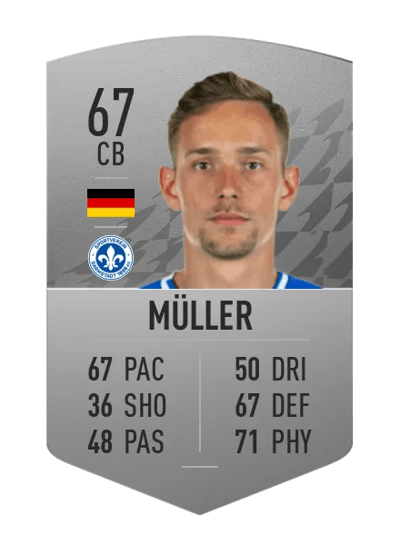Jannik Müller Common 67 OVR