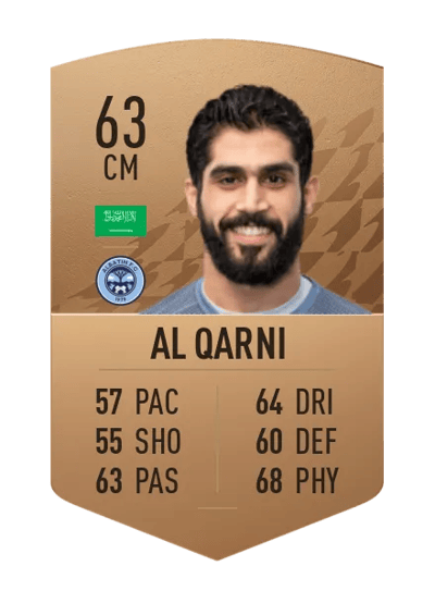 Dhaifallah Al Qarni Common 63 OVR