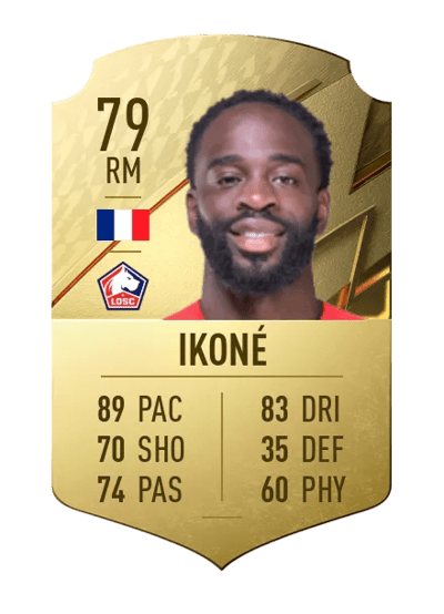 Jonathan Ikoné Rare 79 OVR