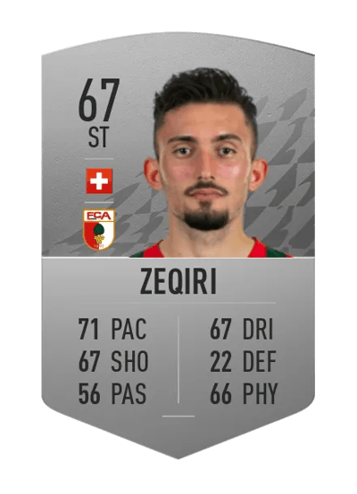Andi Zeqiri Common 67 OVR