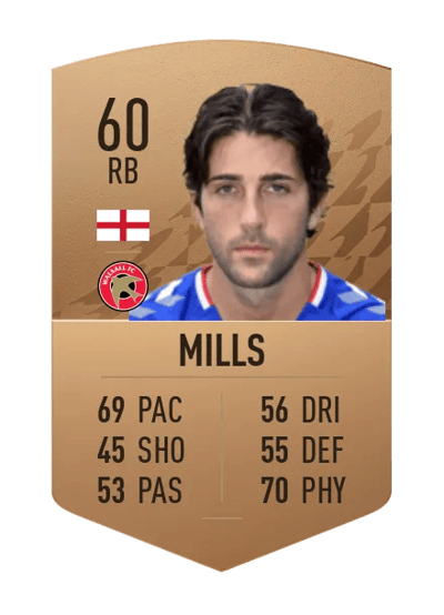 Zak Mills Common 60 OVR