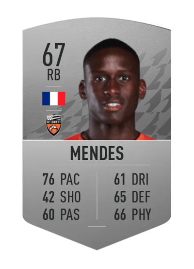 Houboulang Mendes Common 67 OVR