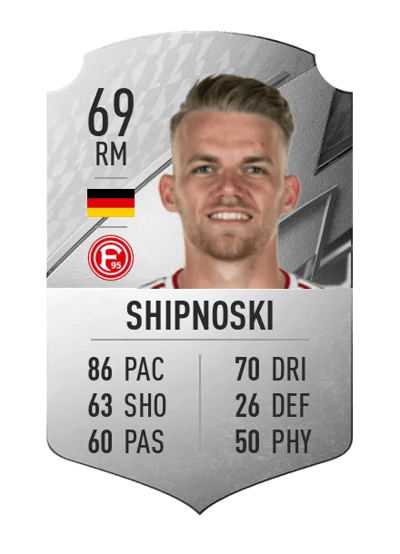Nicklas Shipnoski Rare 69 OVR