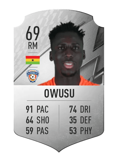 Samuel Owusu Rare 69 OVR