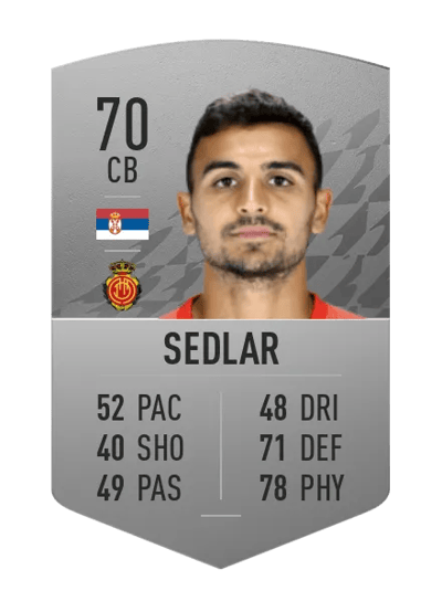 Aleksandar Sedlar Common 70 OVR