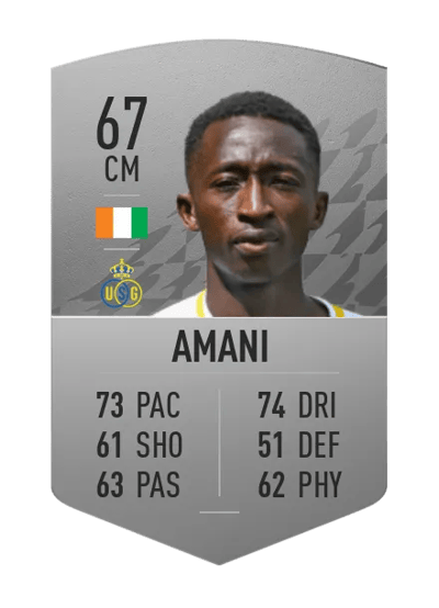 Lazare Amani Common 67 OVR