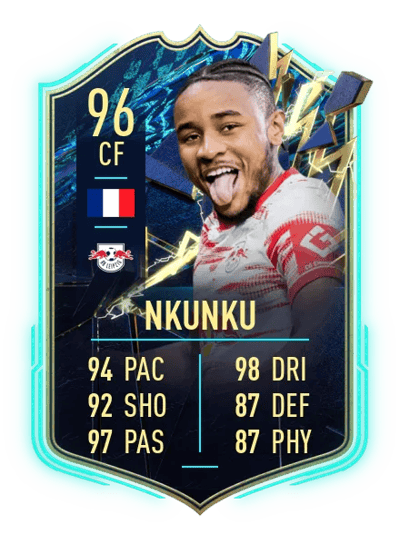 Christopher Nkunku Team of the Season 96 OVR