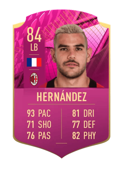 Theo Hernández FUTTIES NOMINEE 84 OVR