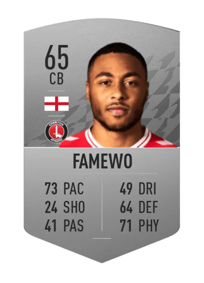 Akin Famewo Common 65 OVR