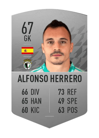 Alfonso Herrero Common 67 OVR