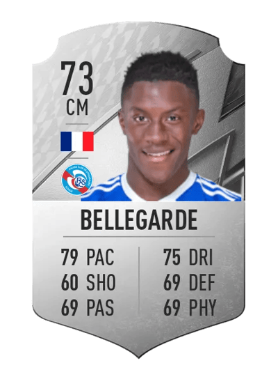 Jean-Ricner Bellegarde Rare 73 OVR