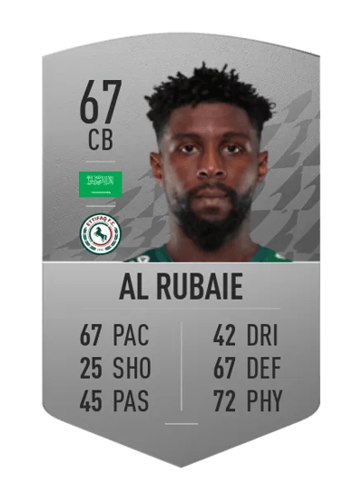 Saeed Al Rubaie Common 67 OVR