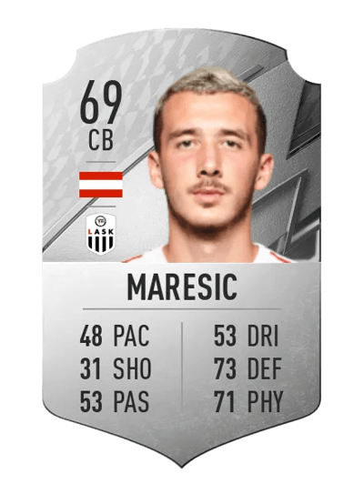 Dario Maresic Rare 69 OVR