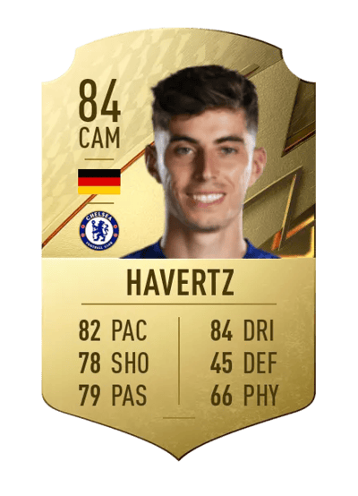 Kai Havertz Rare 84 OVR