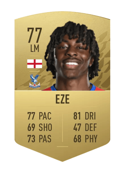 Eberechi Eze Common 77 OVR