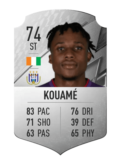 Christian Kouamé Rare 74 OVR