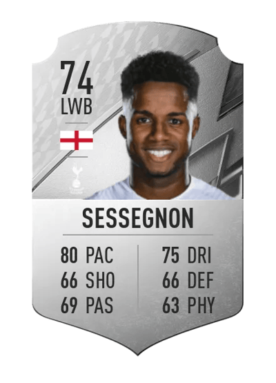 Ryan Sessegnon Rare 74 OVR
