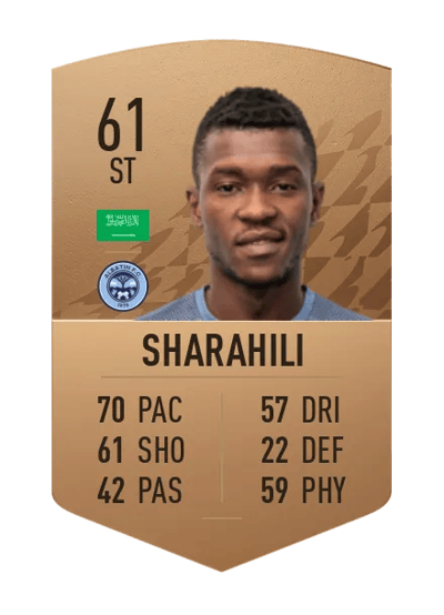 Hassan Sharahili Common 61 OVR