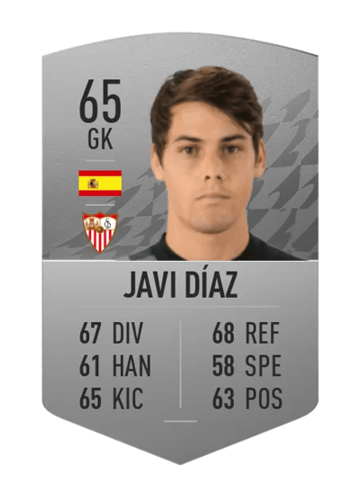 Javi Díaz Common 65 OVR