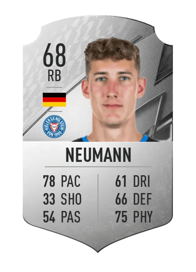 Phil Neumann Rare 68 OVR