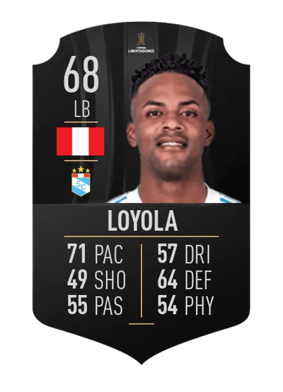 Nilson Loyola CONMEBOL LIBERTADORES 68 OVR