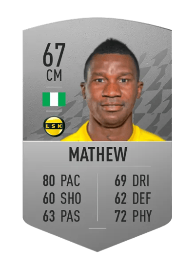 Ifeanyi Mathew Common 67 OVR