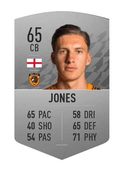 Alfie Jones Common 65 OVR