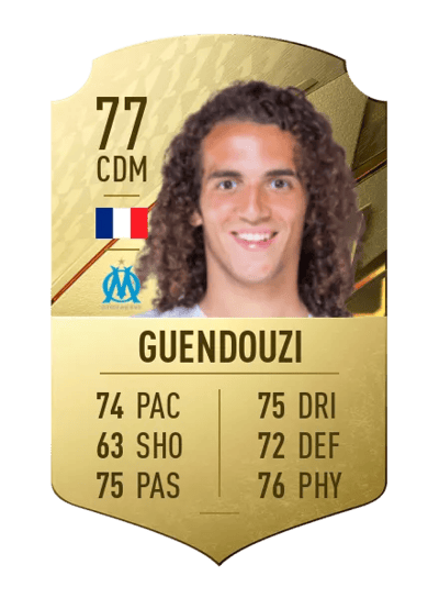 Mattéo Guendouzi Rare 77 OVR