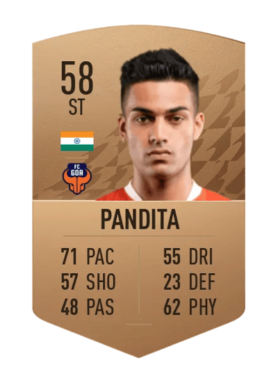Ishan Pandita Common 58 OVR