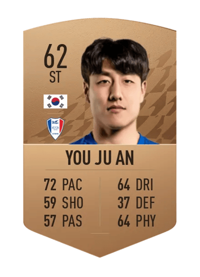 You Ju An Common 62 OVR