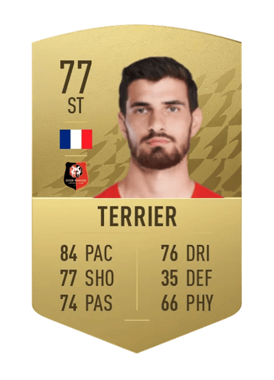 Martin Terrier Common 77 OVR