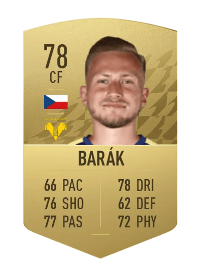 Antonín Barák Common 78 OVR
