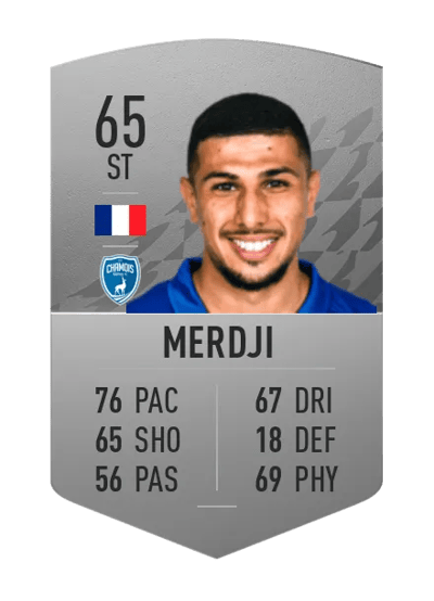 Yanis Merdji Common 65 OVR