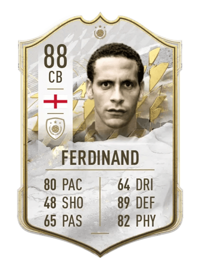 Rio Ferdinand Icon 88 OVR