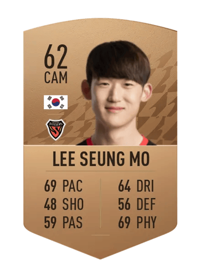 Lee Seung Mo Common 62 OVR