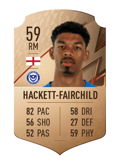 Reeco Hackett-Fairchild Rare 59 OVR