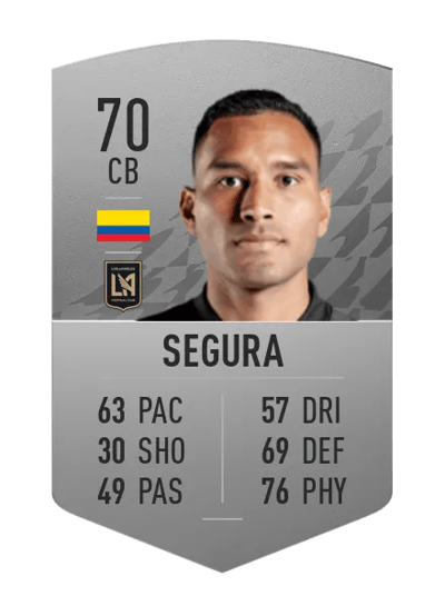 Eddie Segura Common 70 OVR