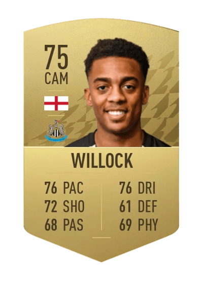 Joe Willock Common 75 OVR