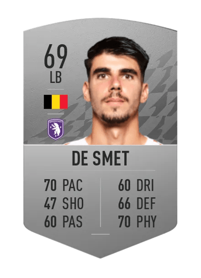Thibault De Smet Common 69 OVR