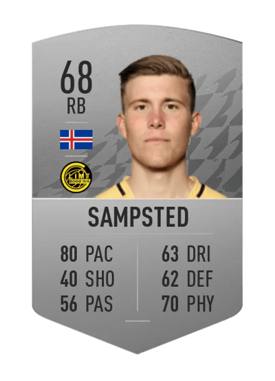 Alfons Sampsted Common 68 OVR