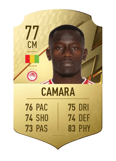 Mady Camara Rare 77 OVR