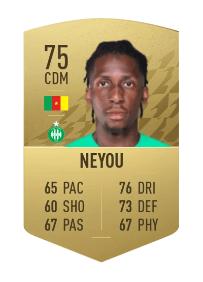 Yvan Neyou Common 75 OVR