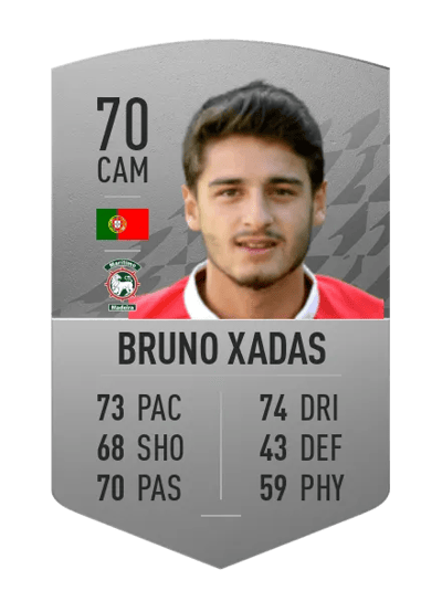 Bruno Xadas Common 70 OVR