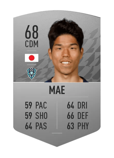 Hiroyuki Mae Common 68 OVR